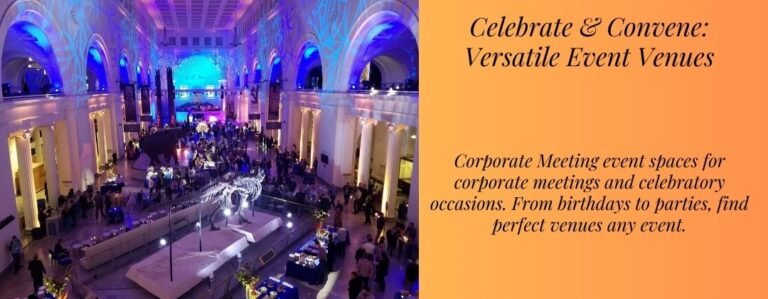 Celebrate & Convene: Versatile Event Venues